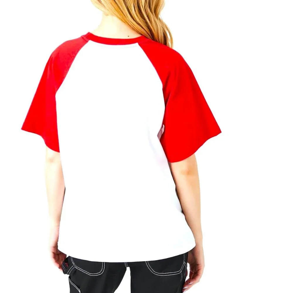 Rolling Stones Tongue Logo Tour 1978 rock Raglan T-Shirt M big NWT - Picture 5 of 5